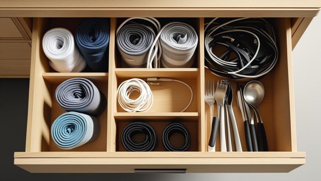Como Organizar Suas Gavetas com Organizadores Simples e Baratos